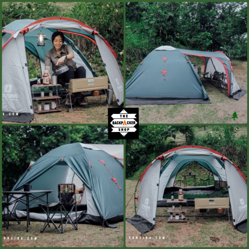 Jual Tenda Consina Impian Tenda Camping Keluarga Kapasitas Orang