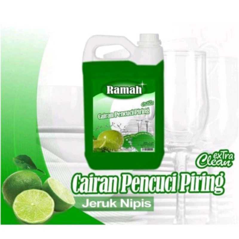 Jual Sabun Cuci Piring Ramah 5 Liter Shopee Indonesia