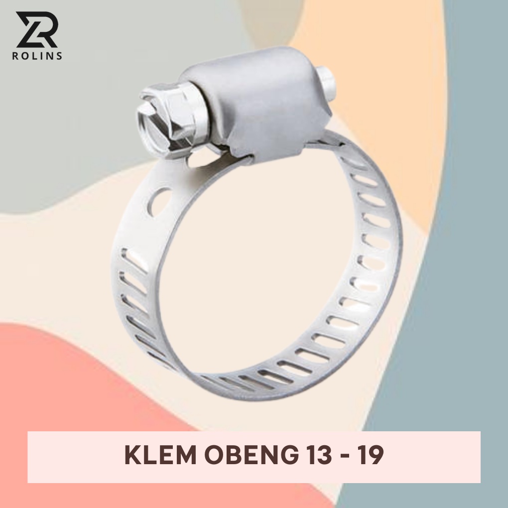 Jual Klem Selang Hose Clamp Stenlis Steel Varian Ukuran 3 4 Inchi 3