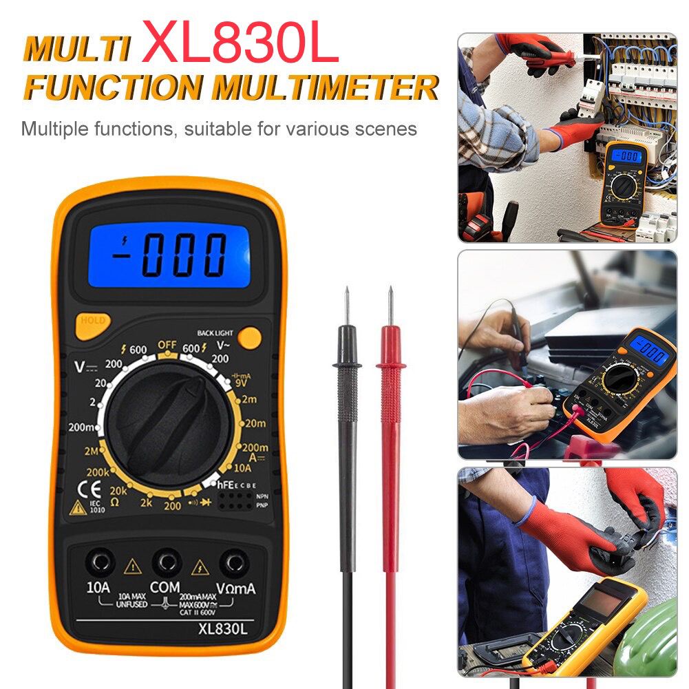 Jual Multimeter Digital AC DC Voltage Tester Multitester Digital