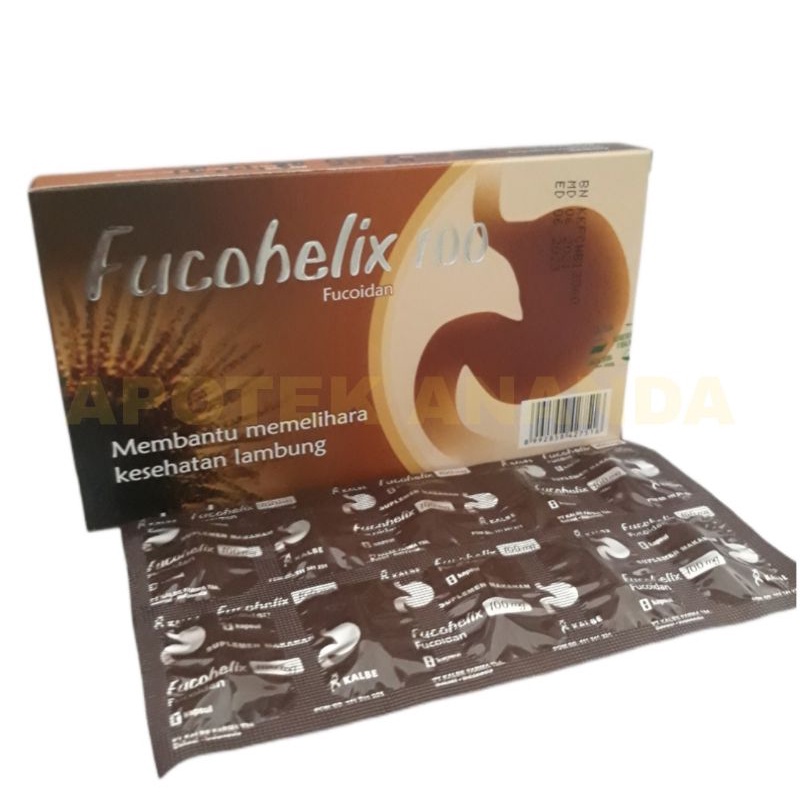 Jual Fucohelix 100 1 Strip 10 Kapsul Shopee Indonesia