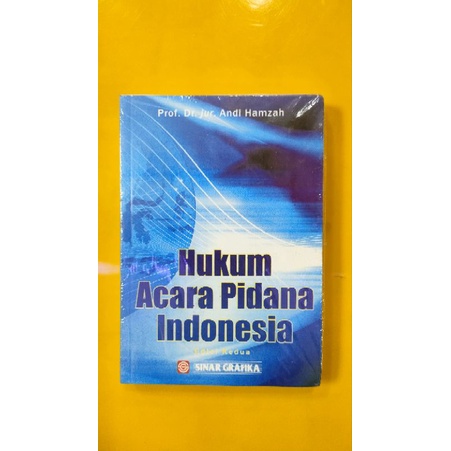 Jual Hukum Acara Pidana Indonesia Edisi Kedua Prof Dr Jur Andi Hamzah