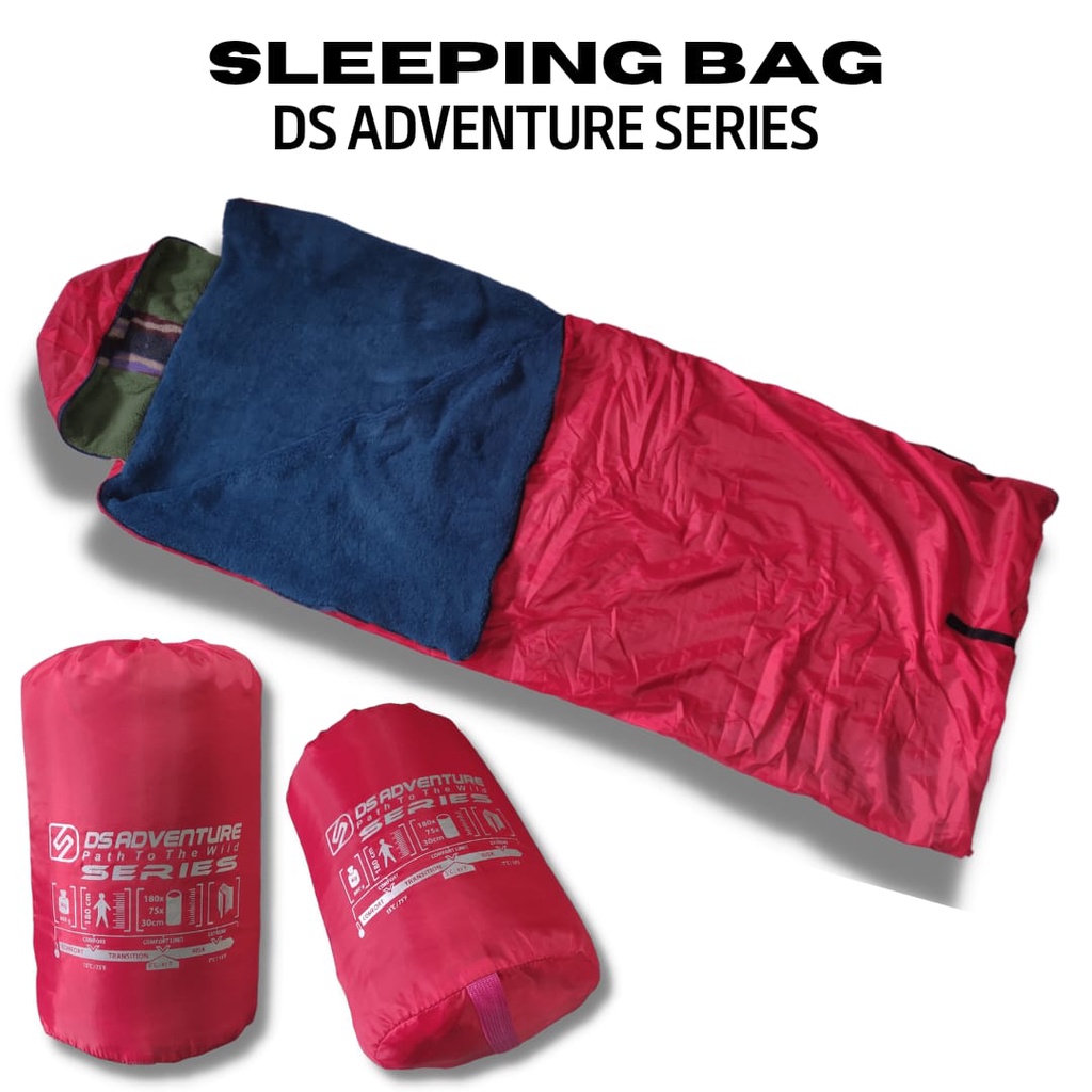 Jual Cod Sleeping Bag Ds Adventure Series Sleeping Bag Polar Bulu