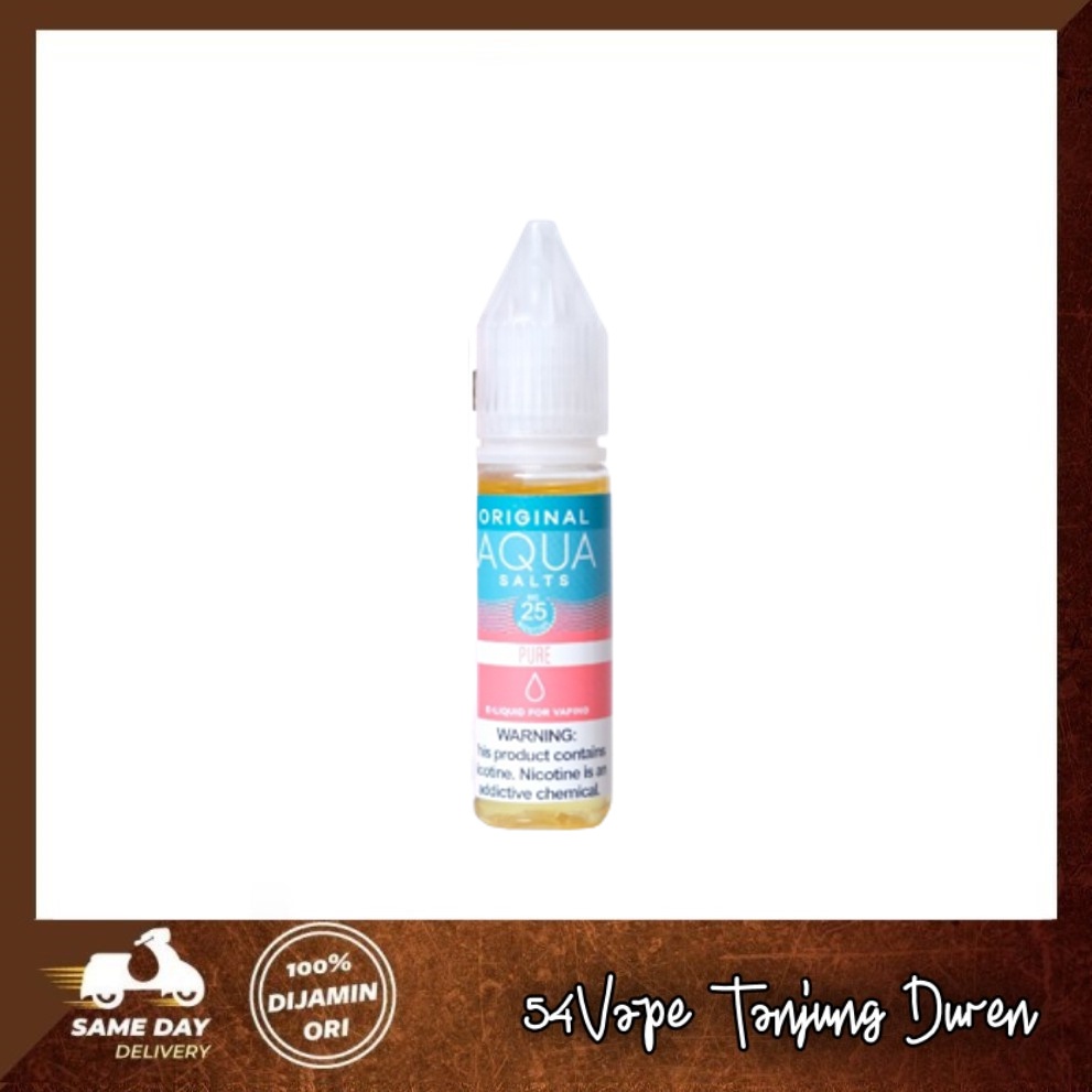 Jual AQUA PURE SALT 15ML AUTHENTIC By EJM Shopee Indonesia