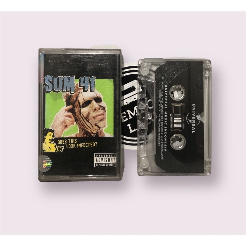 Jual Kaset Pita Barat Sum41 Does This Look Infected Shopee