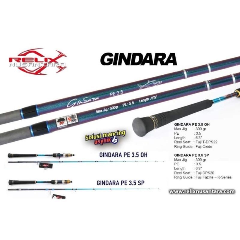 Jual Joran Gindara Pe Relix Nusantara Shopee Indonesia