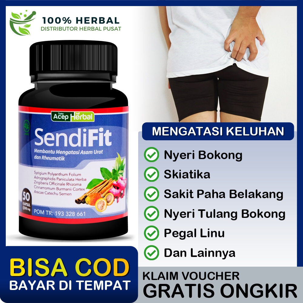 Jual Obat Skiatika Sakit Tulang Bokong Menjalar Sampai Ke Kaki Saraf