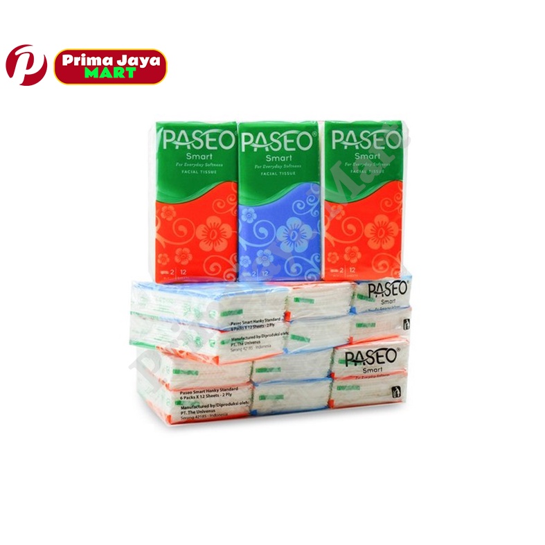 Jual Tissu Paseo Smart Hanky Standar Farfumed Pack Shopee Indonesia