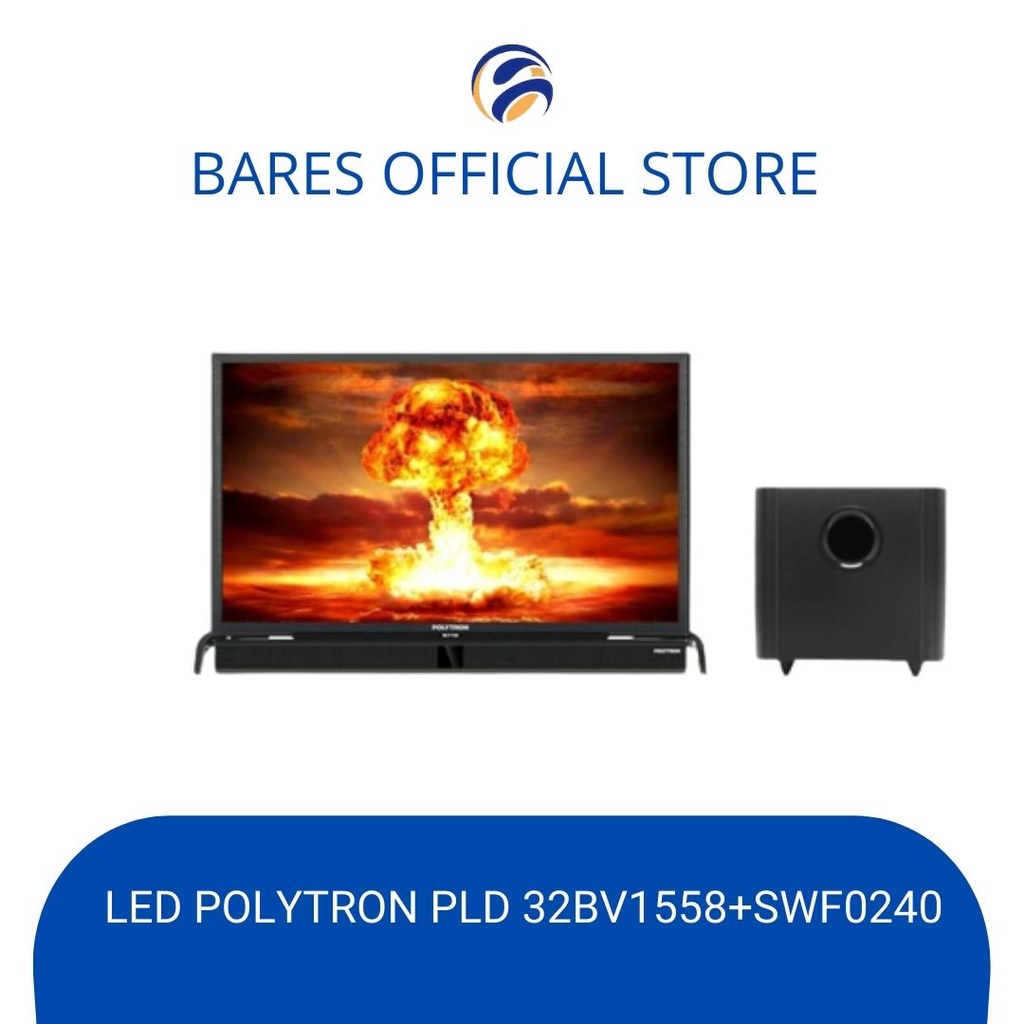 Jual Polytron Led Tv Inch Pld Bv Swf Digital Soundbar