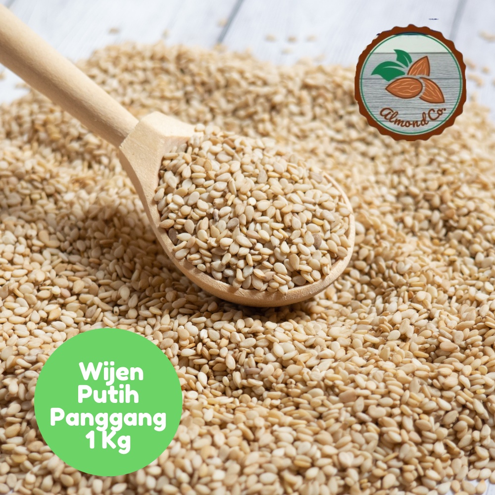 Jual Biji Wijen Putih Panggang 1 Kg Shopee Indonesia