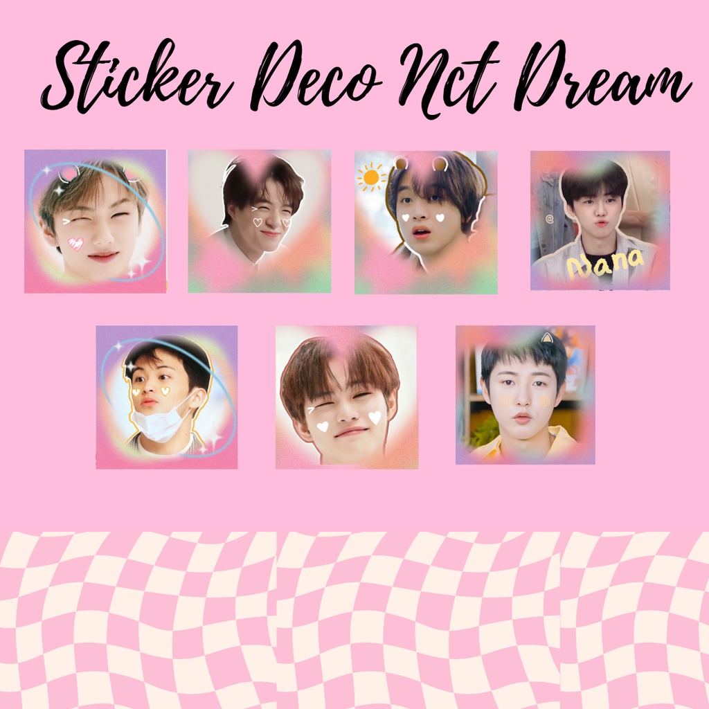 Jual Sticker Mini Deco Nct Dream Alla Sellkor X Shopee Indonesia