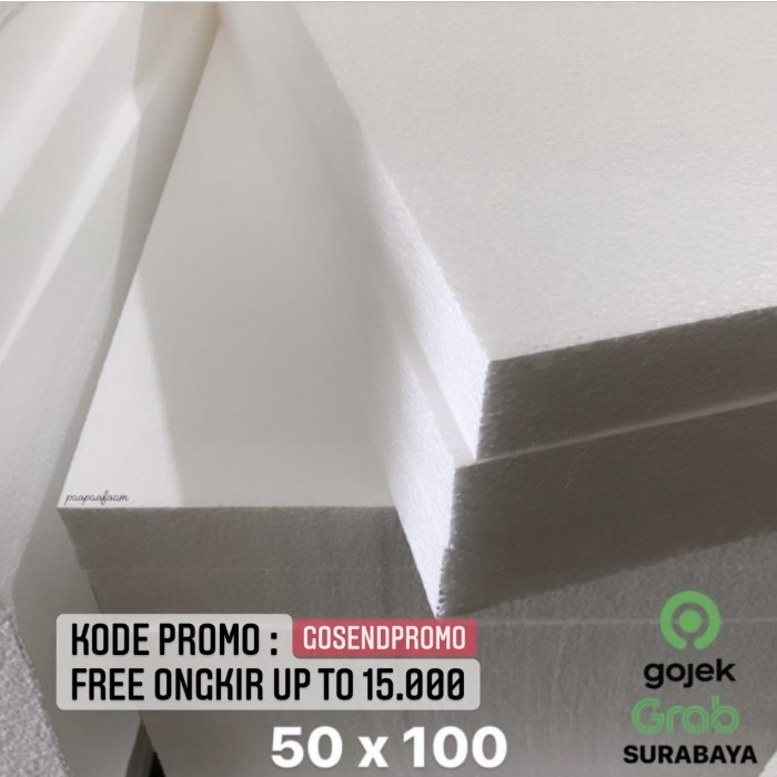 Jual Styrofoam Gabus Lembaran 50 X 100 Cm Tebal 1 Cm Shopee Indonesia