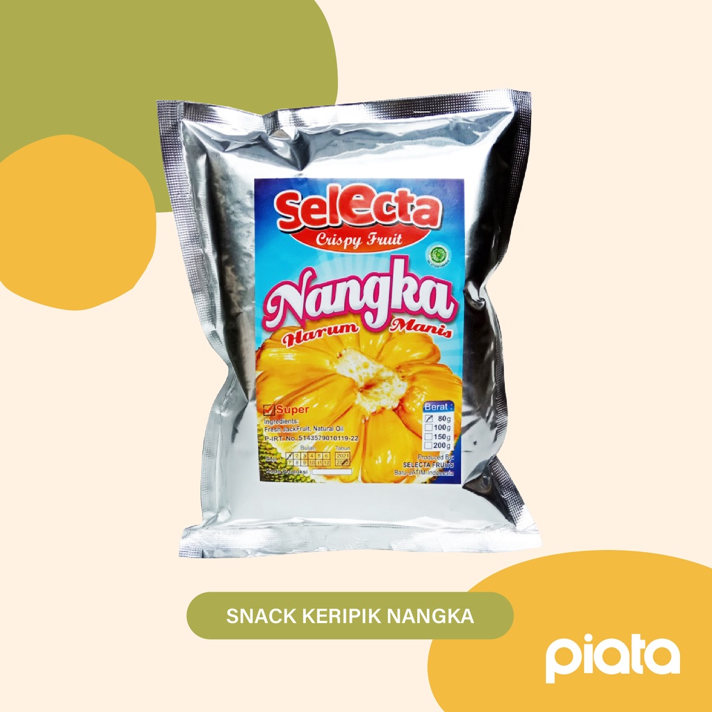 Jual Camilan Snack Keripik Nangka Selecta 80 Gram Shopee Indonesia