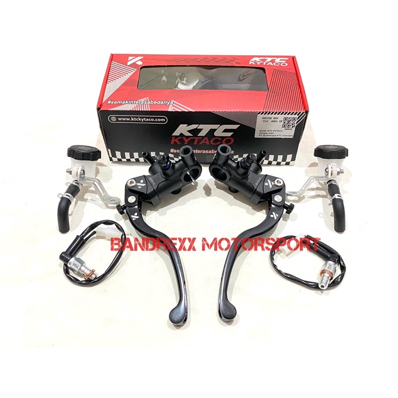 Jual Master Rem KTC Kytaco Evo ANB Set Kanan Kiri Switch Rem For Nmax