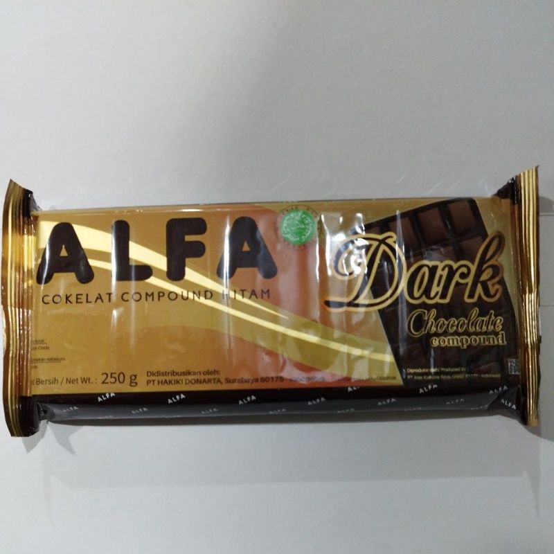 Jual Alfa Cokelat Compound Hitam G Shopee Indonesia