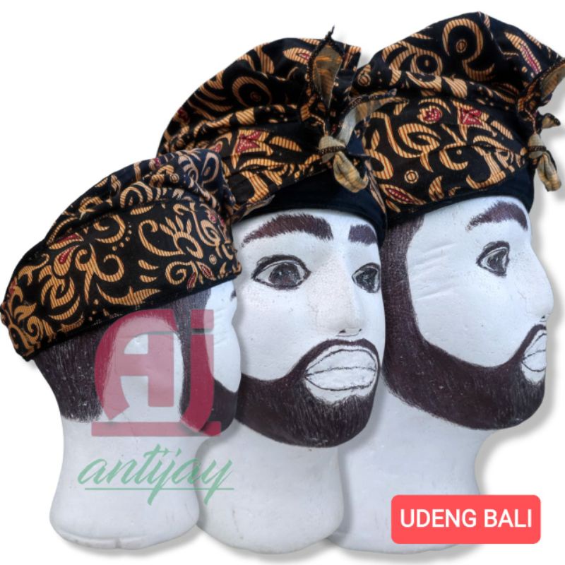 Jual Udeng Bali Jadi Iket Topi Khas Budaya Ukuran Kepala Pria Dewasa