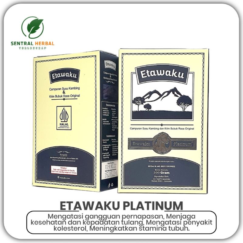 Jual Susu Kambing Etawaku Platinum Berat Isi Gram Shopee Indonesia