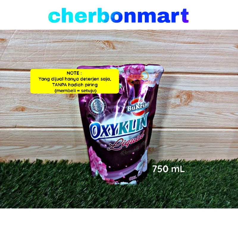 Jual BuKrim Oxyklin Liquid Romantic Floral 750ml Deterjen Oxyklin