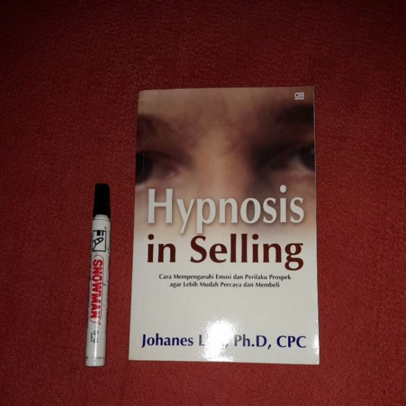 Jual Buku Hypnosis In Selling Johanes Lim Shopee Indonesia