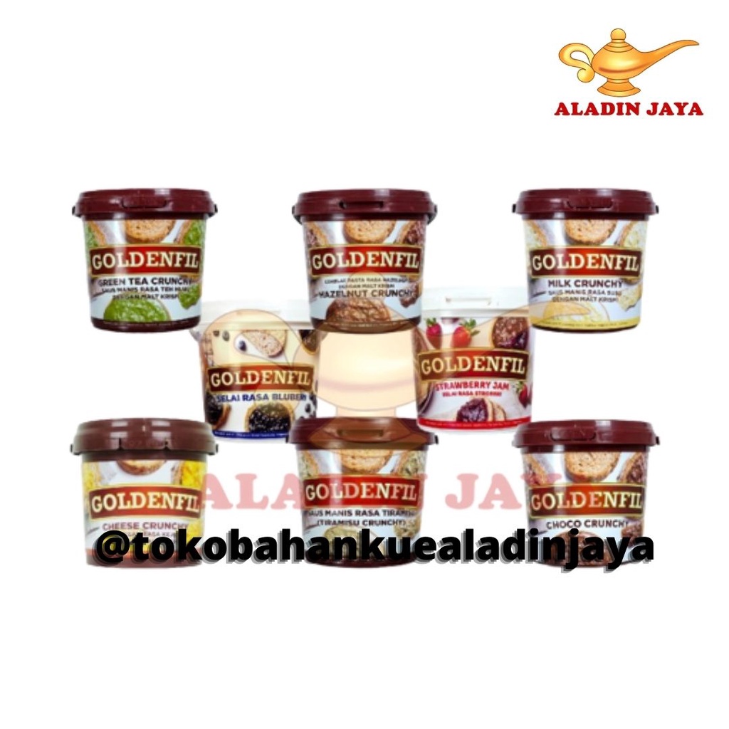 Jual Selai Goldenfil Crunchy Semua Varian Rasa Kg Shopee Indonesia