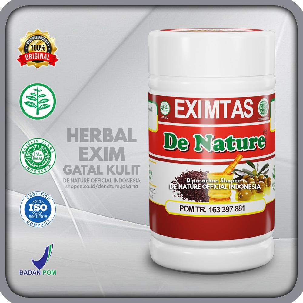 Jual Eximtas Obat Herbal Untuk Exim Eksim Dan Gatal Kulit De Nature