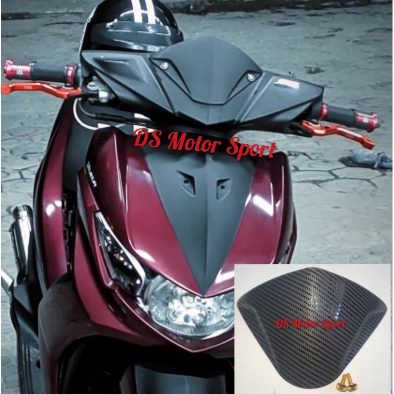 Jual VISOR MIO SOUL GT PLUS MUR GOLD WINDSHIELD YAMAHA MIO SOUL GT PLUS