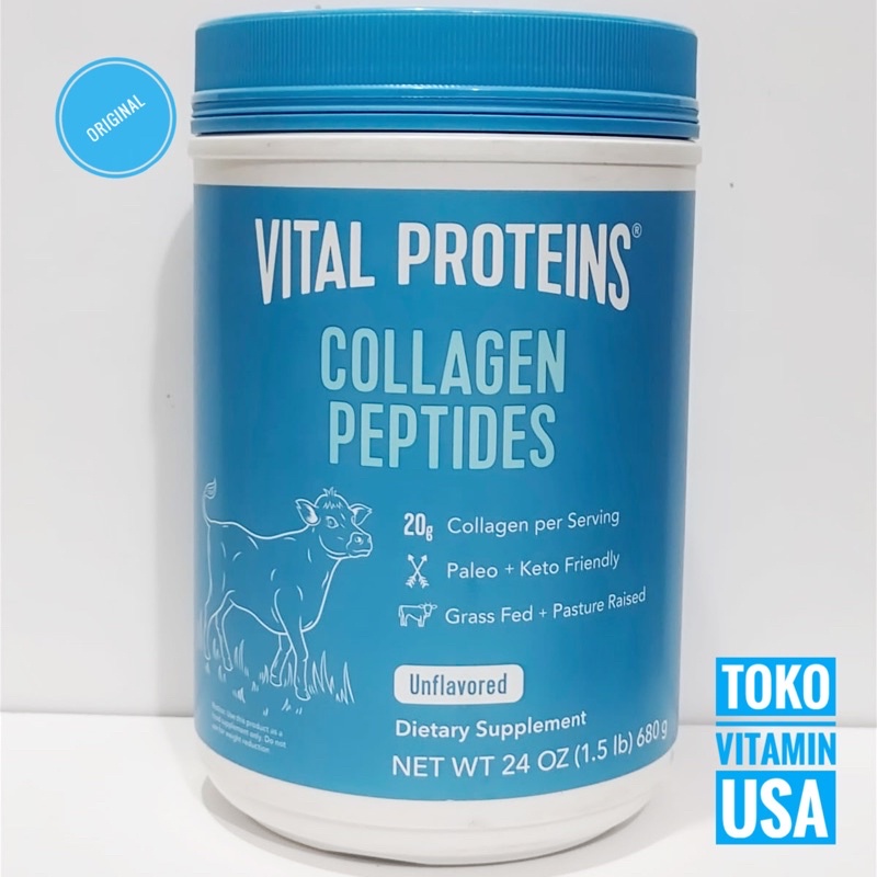 Jual Vital Proteins Collagen Peptides Unflavored G Shopee Indonesia