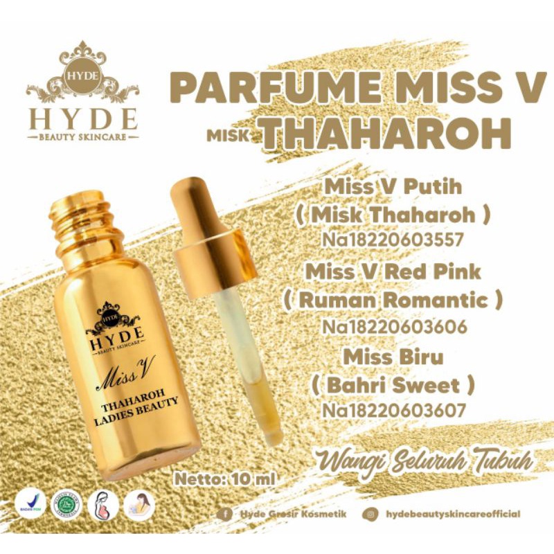 Jual MISK THAHARAH ORIGINAL HYDE Shopee Indonesia