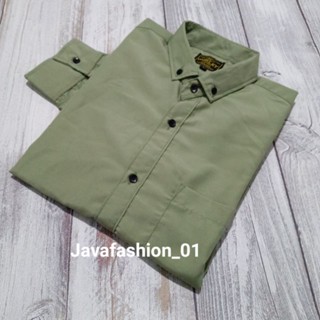 Jual KEMEJA HIJAU SAGE KEMEJA SAGE GREEN LENGAN PANJANG Shopee Indonesia