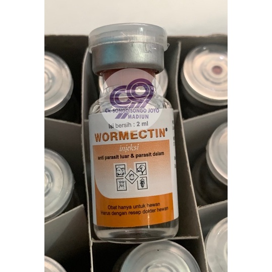 Jual WORMECTIN 2ml Injeksi Anti Parasit Luar Parasit Dalam Shopee