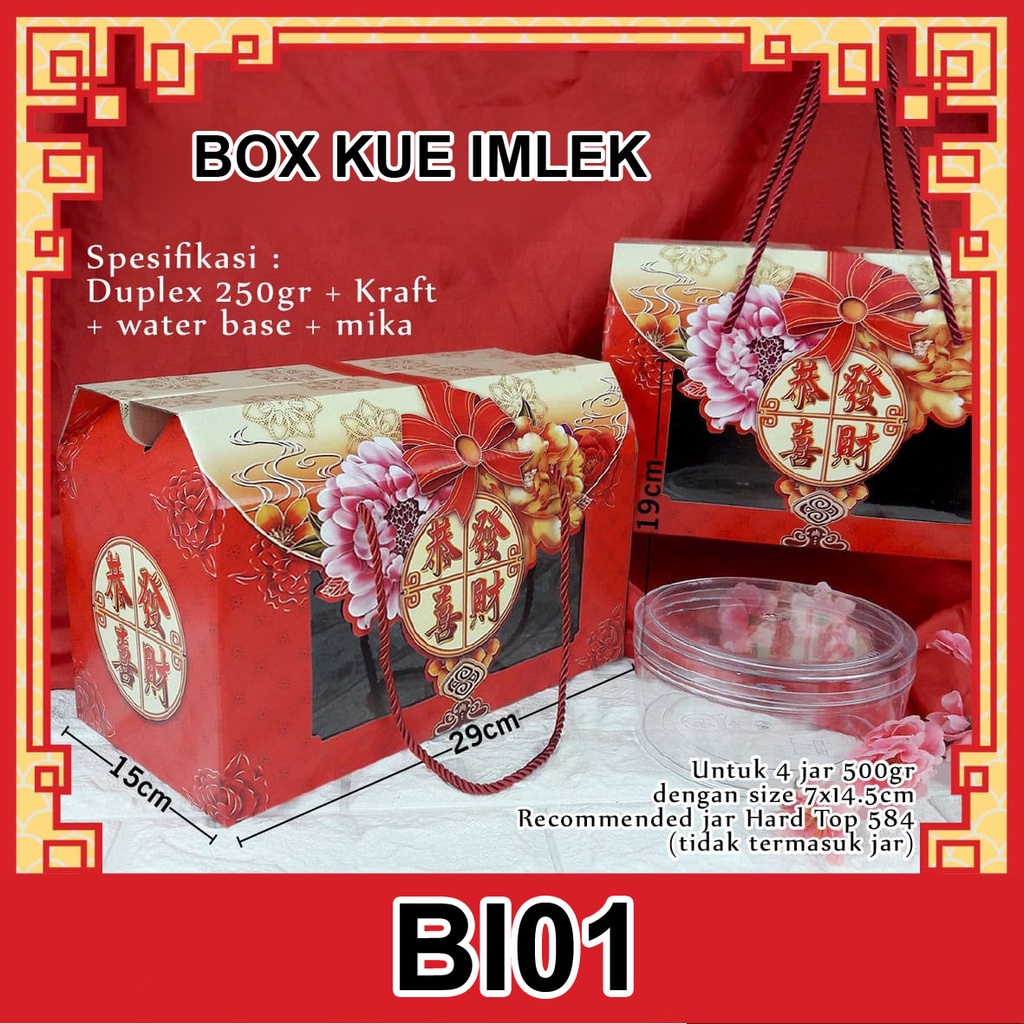 Jual Dus Kue Imlek Cake Box Chinese New Year Kado Kue Hampers Imlek