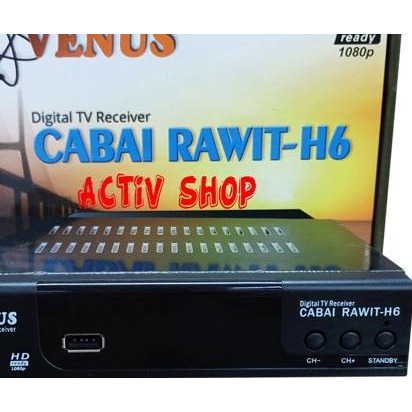 Jual Set Top Box TV Digital DVB T2 VENUS Cabai Rawit H5 New STB H6