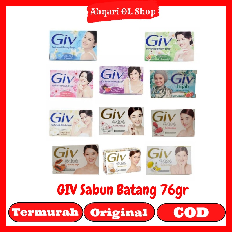 Jual Sabun Mandi Batang Giv Perfumed Beauty Soap Gr Shopee Indonesia