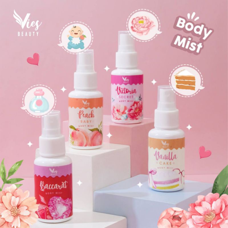 Jual BODYMIST BY VIES Parfum Badan 60 Ml Shopee Indonesia