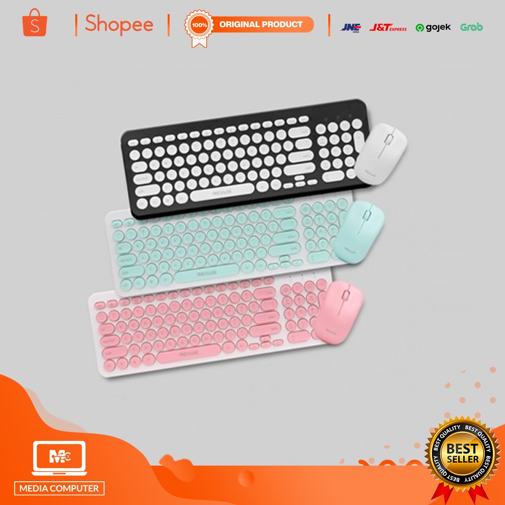 Jual Keyboard Rexus Rx Km Wireless Shopee Indonesia