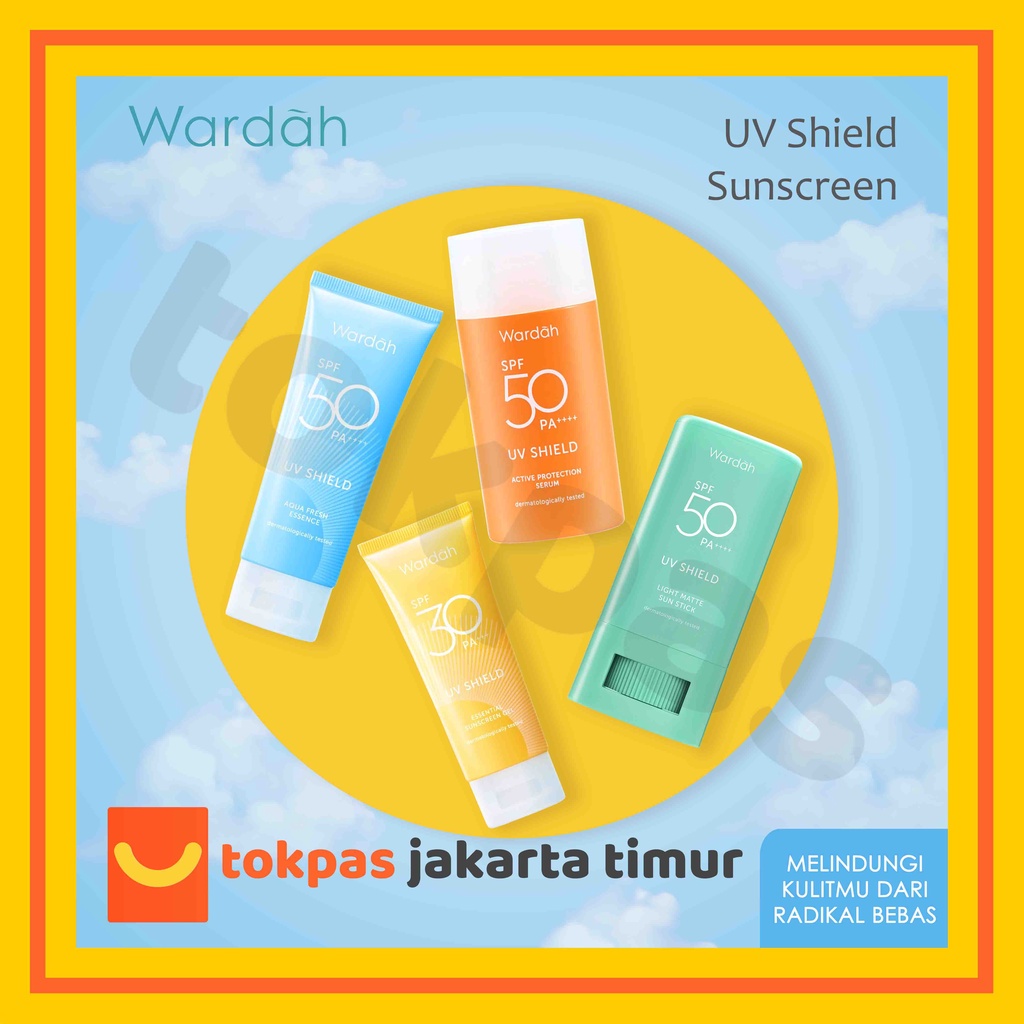 Jual Wardah Uv Shield Aqua Fresh Essence Spf Pa Essential