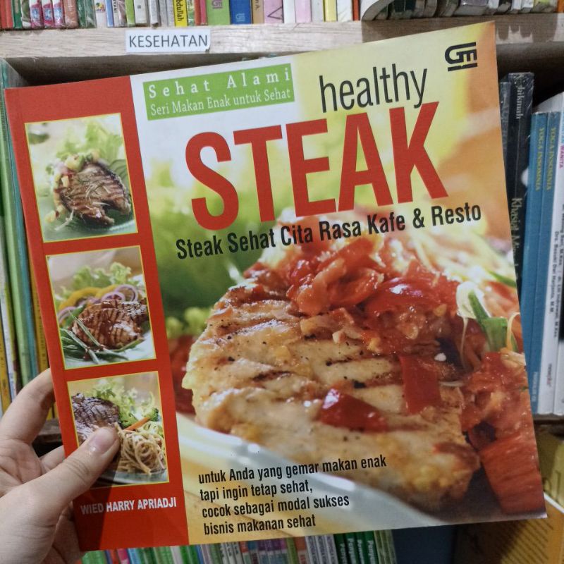 Jual Buku Healthy Steak Wied Harry Apriadji Preloved Original Shopee