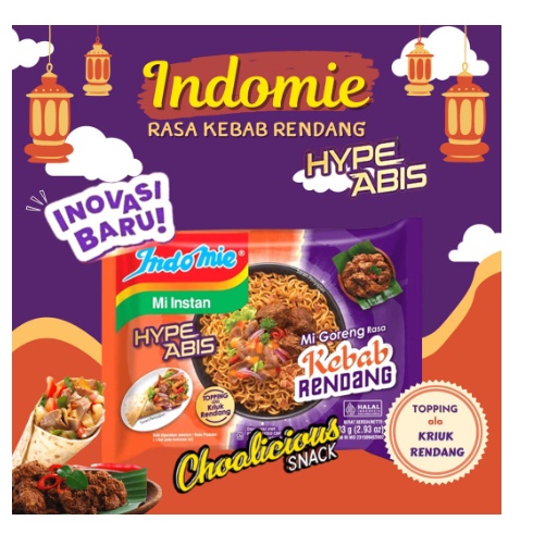 Jual INDOMIE Kebab Rendang Mie Goreng Hype Abis Shopee Indonesia