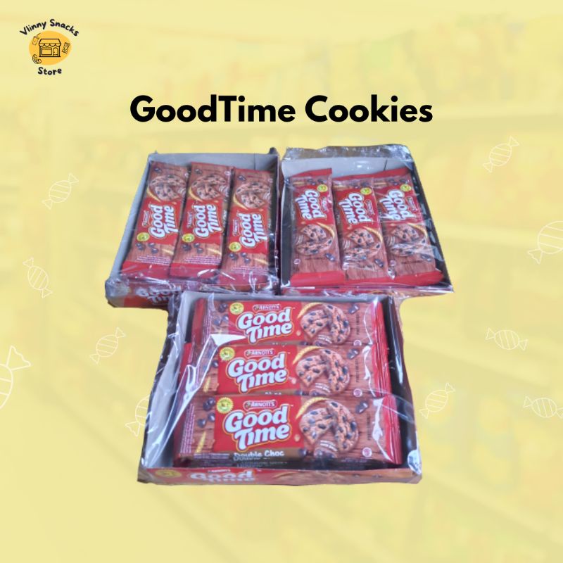 Jual Biskuit Good Time Double Choco KARTON Isi 10 Pack Shopee Indonesia