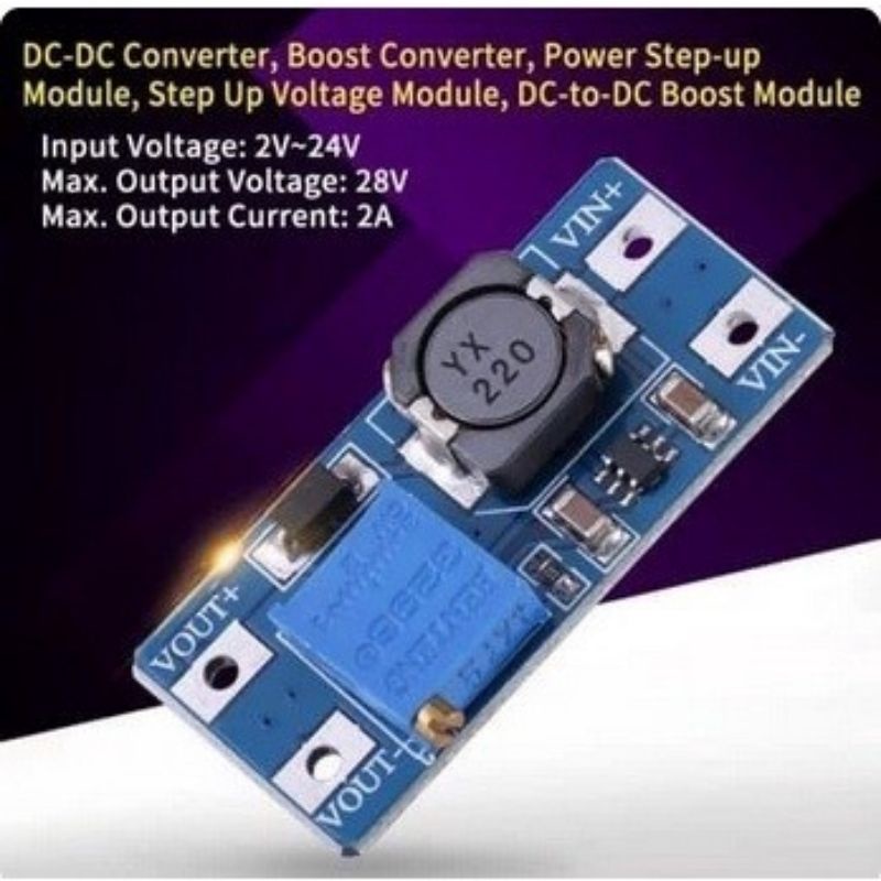 Jual Module Mt Adjustable Step Up Boost Dc A V V To V V