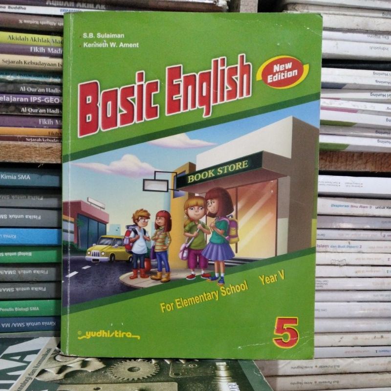 Jual Buku Bahasa Inggris Basic English Kelas Sd V Sd Yudhistira