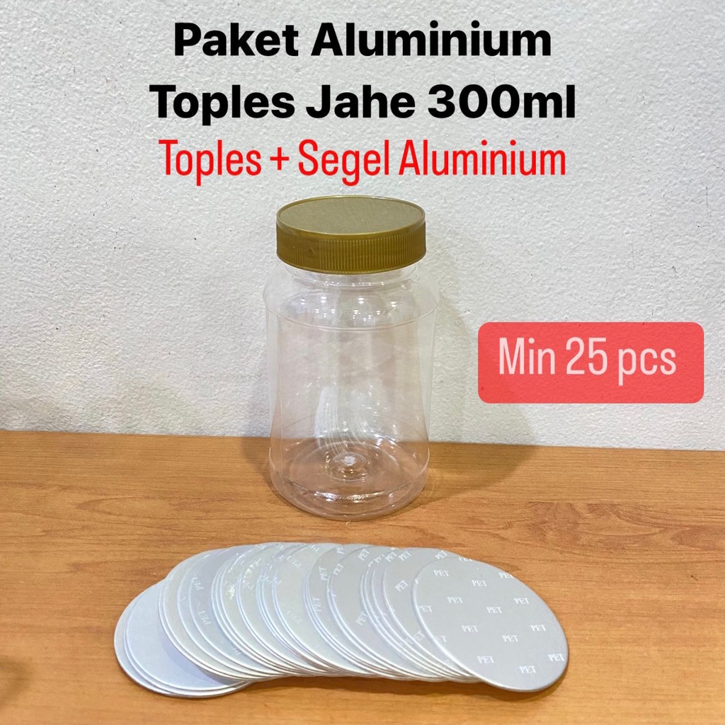 Jual Paket Aluminium Foil Toples Jahe 300ml Shopee Indonesia