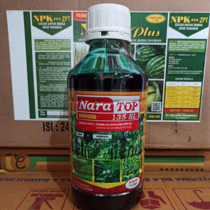 Jual HERBISIDA NARA TOP 135 SL 1 Liter Shopee Indonesia