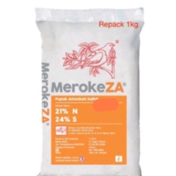 Jual Pupuk ZA AMONIUM SULFAT Meroke Repack 1 Kg Shopee Indonesia