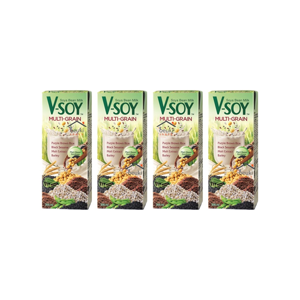 Jual Pcs Vsoy Soya Bean Multi Grain Minuman Sehat Kacang Kedelai