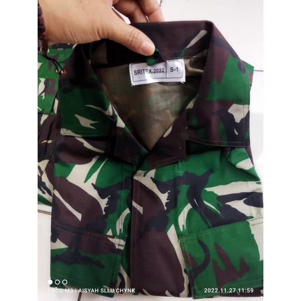 Jual Baju Pdl Malvinas Terbaru Jatah Pembagian Tni Shopee Indonesia