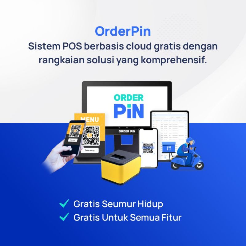 Jual Apikasi Kasir Orderpin Pos Gratis Shopee Indonesia