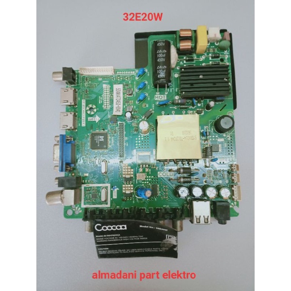 Jual MB Mainboard Tv LED Coocaa 32E20W Shopee Indonesia