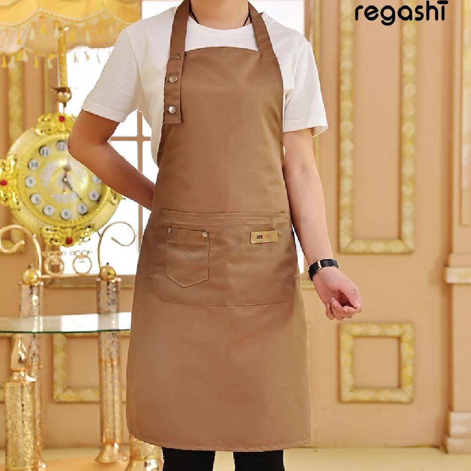 Jual Tren Kekinian Regashi Celemek Masak Anti Air Apron Anit Air