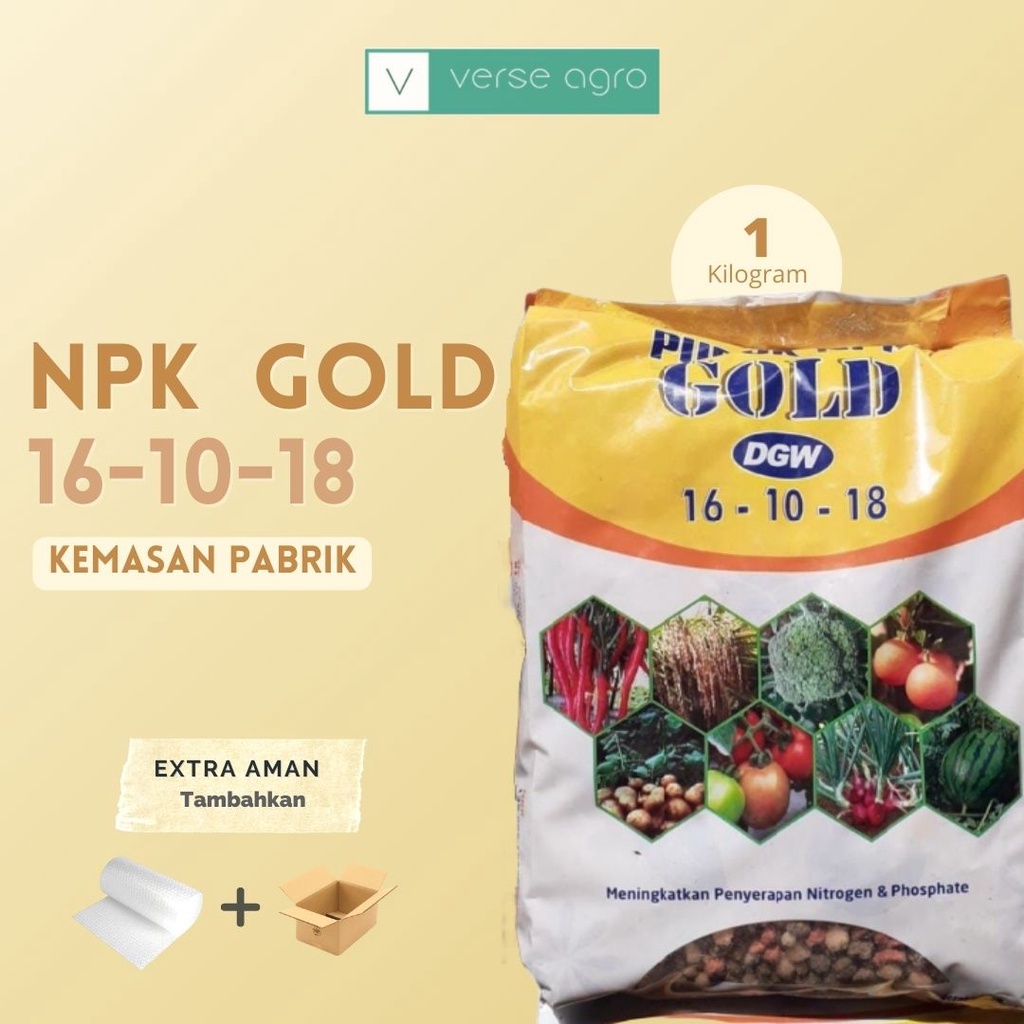 Jual Dgw Npk Gold Kg Pupuk Daun Dan Buah Kemasan Pabrik